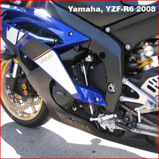 Gbレーシング Stock エンジンカバーセット Yamaha Yzf R6 06 14